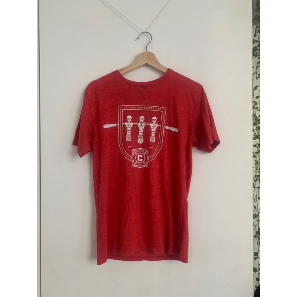 Vintage Adidas Chicago Fire Soccer Club T-shirt